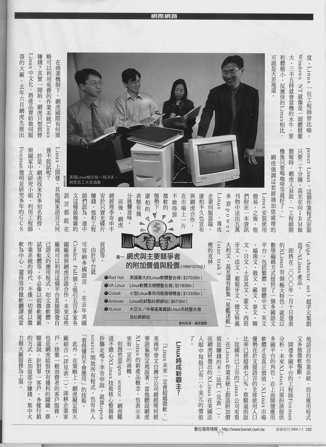 XLinux 萬國版上市:網虎國際的12語言全球化宣言(2000年)