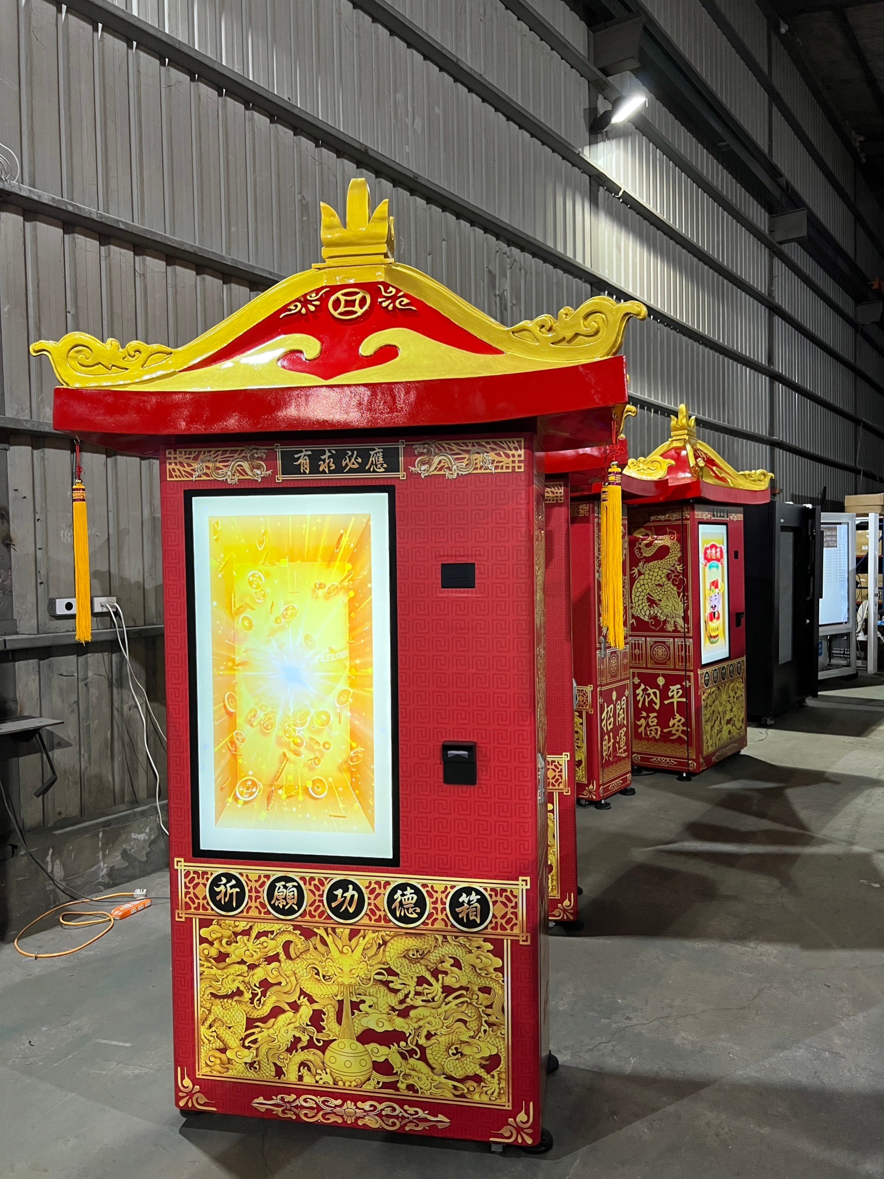 數位供品智慧販賣機——寺廟場域創新應用