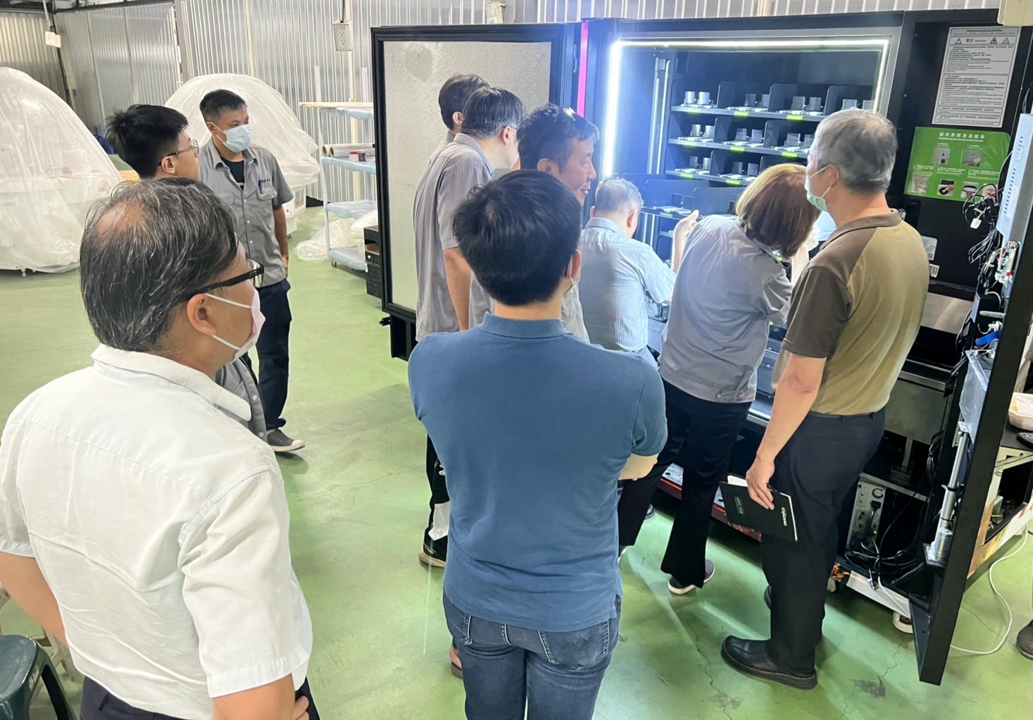 微勤工廠OEM合作生產線實拍